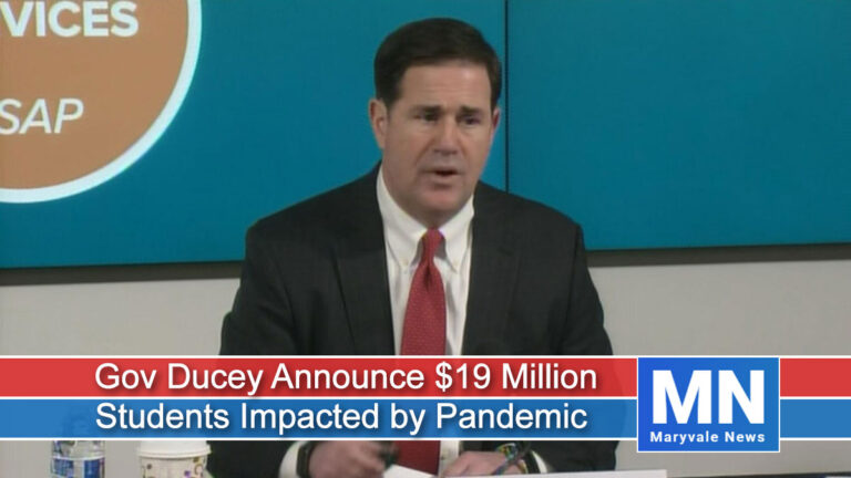 Gov Ducey Announce $19 Million