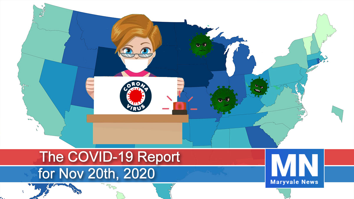 The COVID-19 Report for Nov 20th, 2020