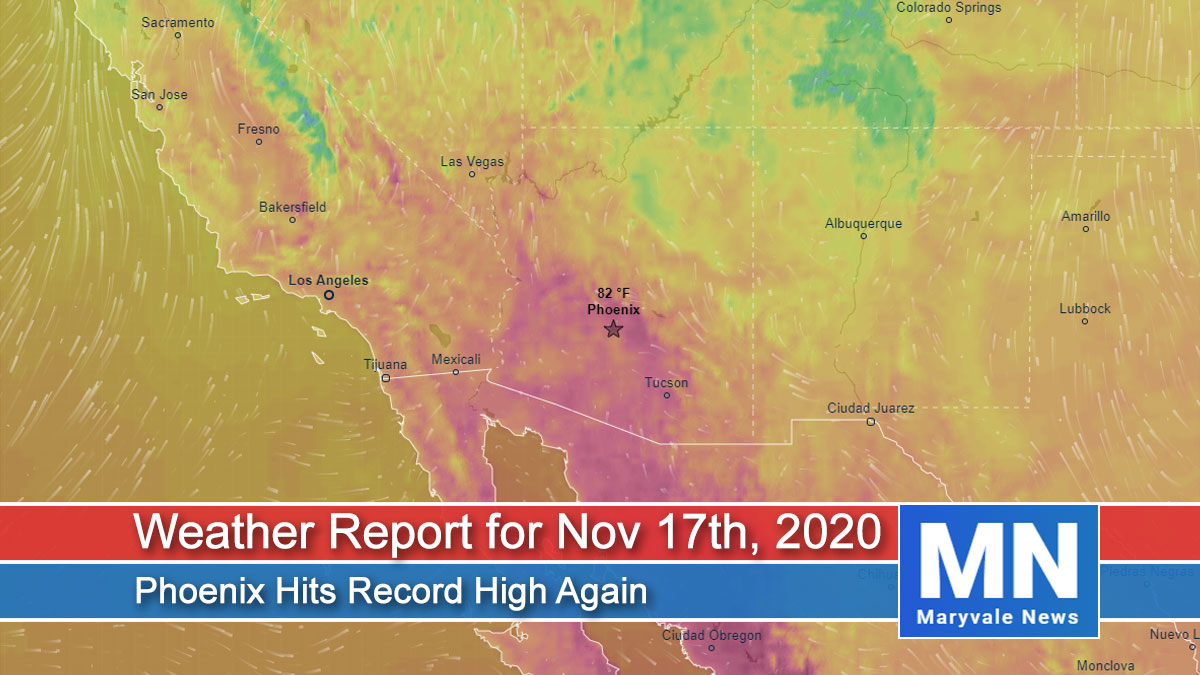 Weather Report for Nov 17th, 2020