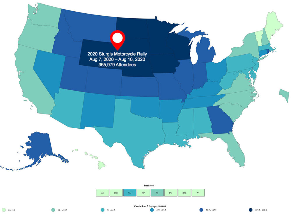 COVID-19 Infection Map