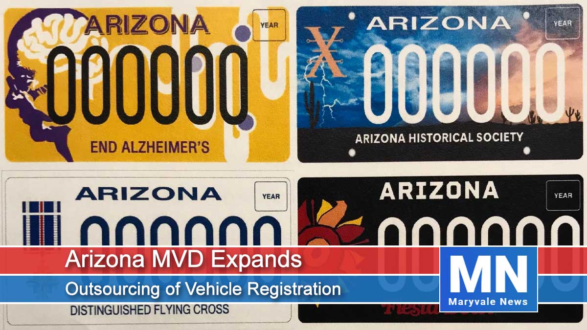 Arizona MVD Expands Outsourcing of Vehicle Registration